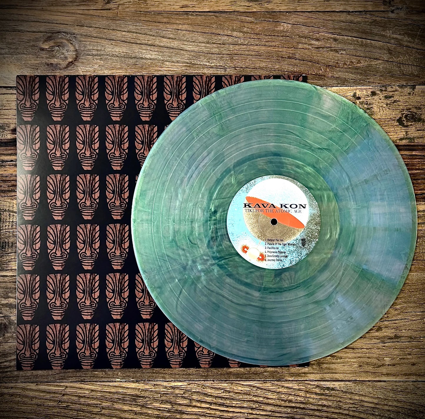 Kava Kon - Tiki For The Atomic Age (LP Iridescent Green) PRE-ORDER
