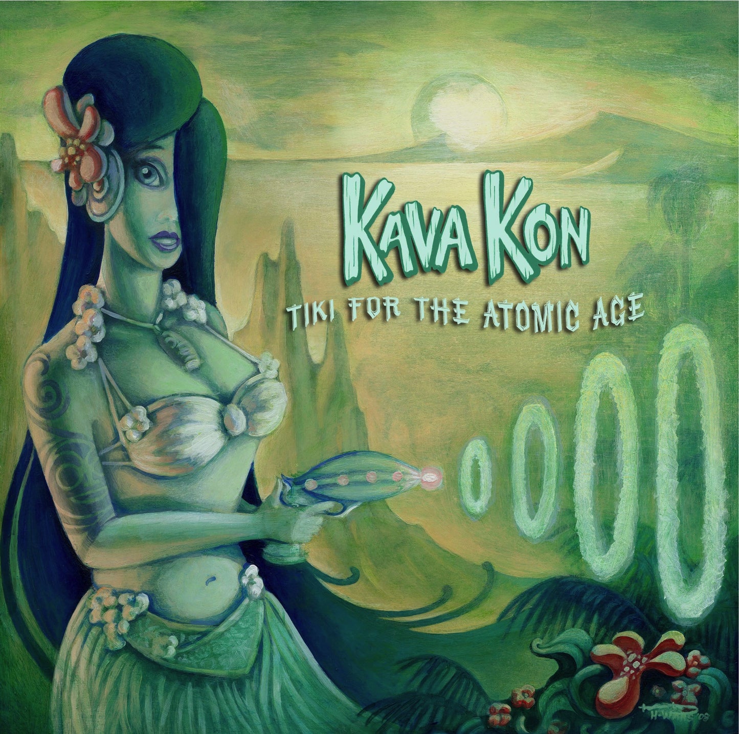 Kava Kon - Tiki for the Atomic Age (2009 Dionysus Records)