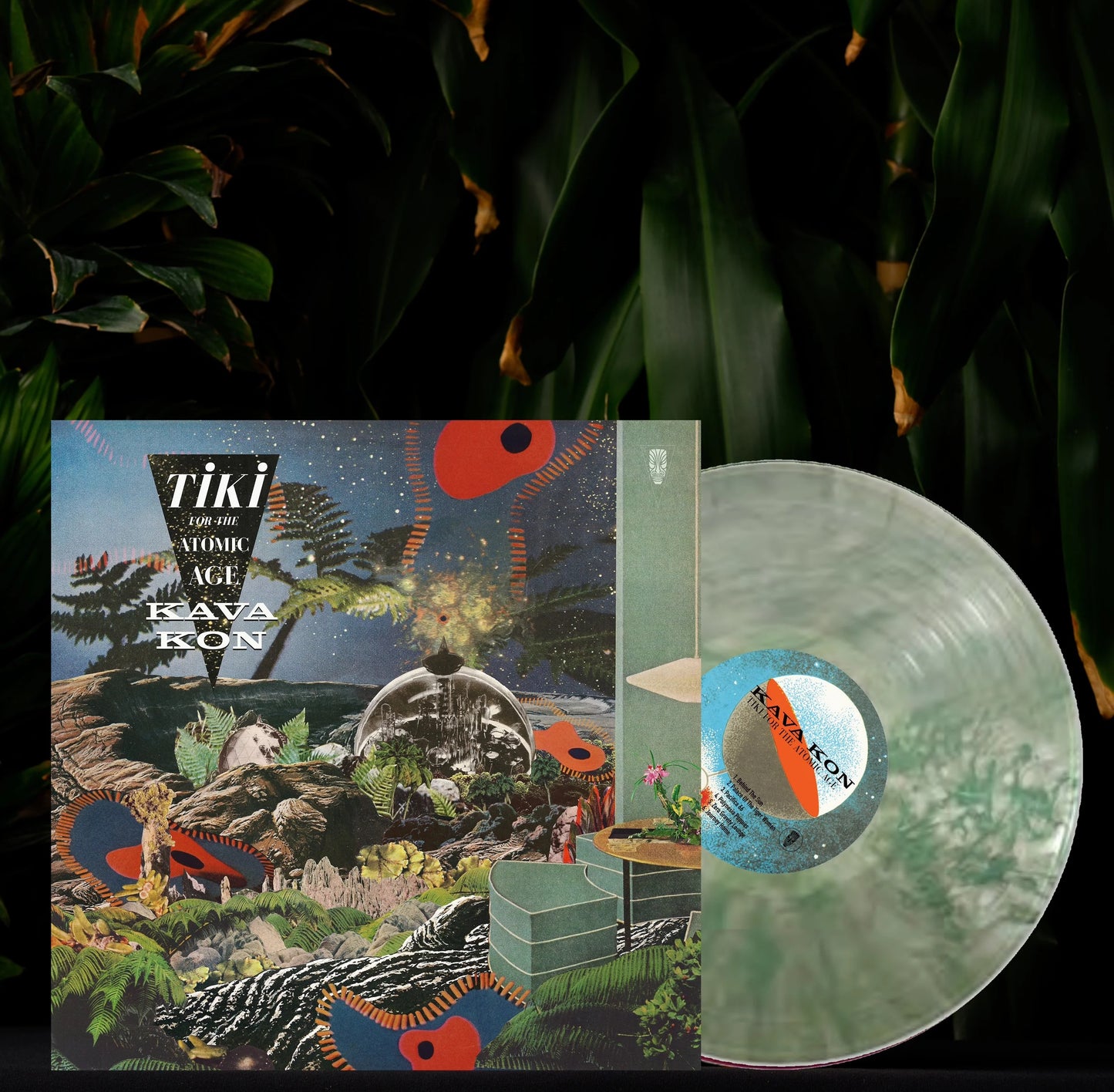 Kava Kon - Tiki For The Atomic Age (LP Iridescent Green) PRE-ORDER