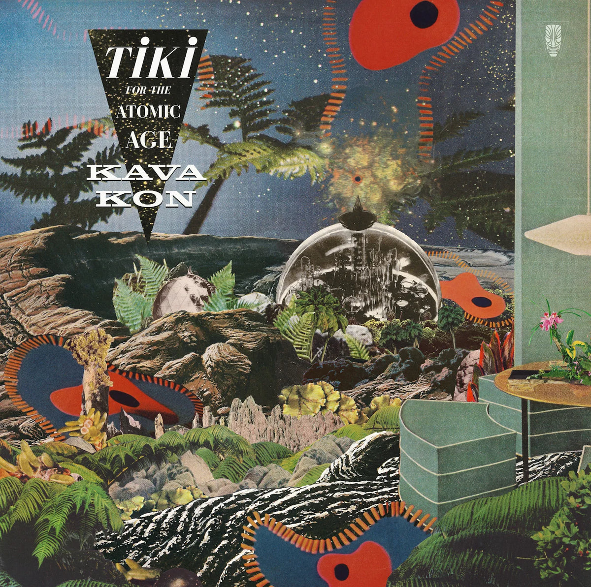 Kava Kon - Tiki For The Atomic Age (LP Iridescent Green)